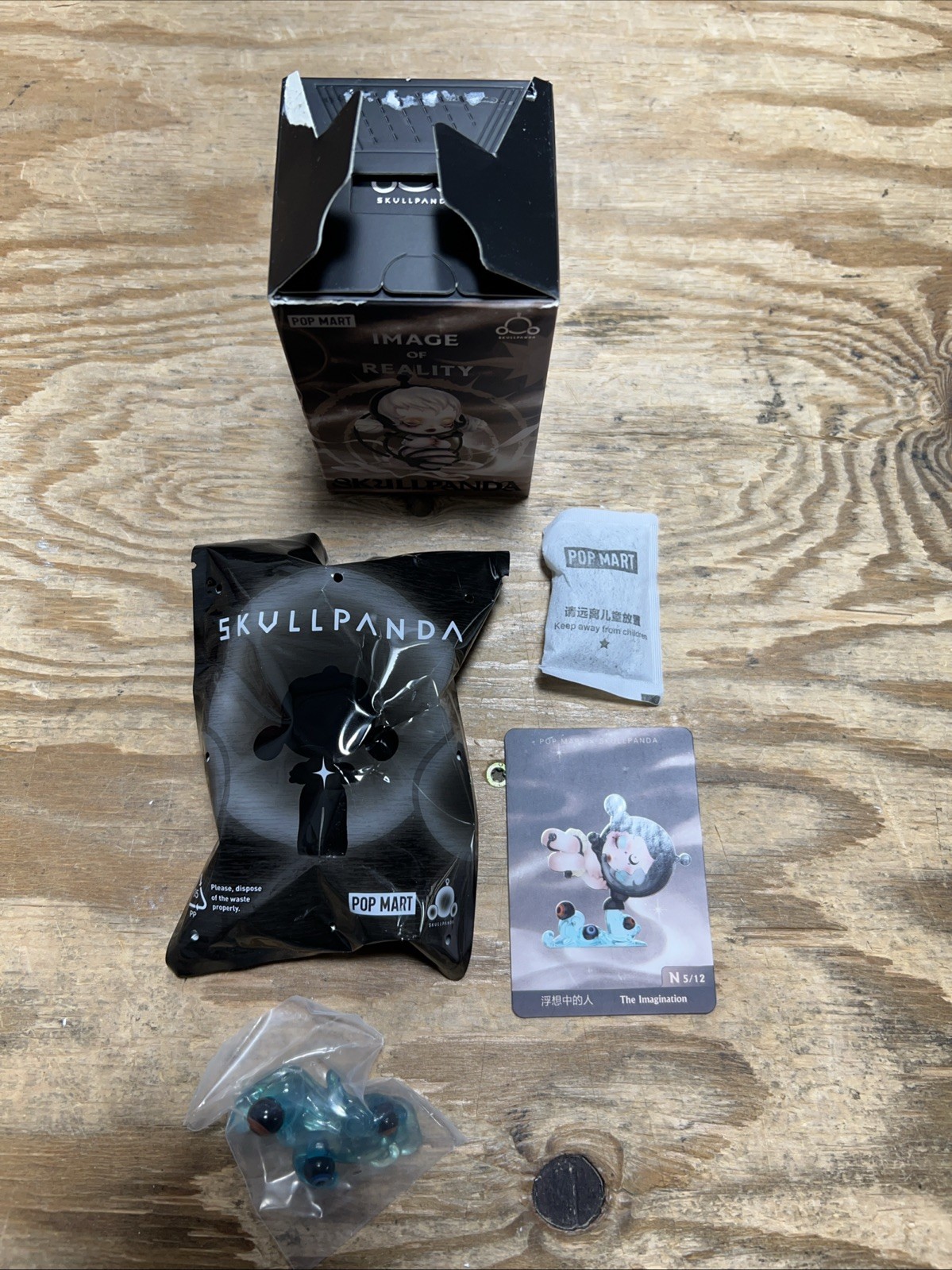 POP MART x Skullpanda Image of Reality Series Figure Dolls – The Imagination