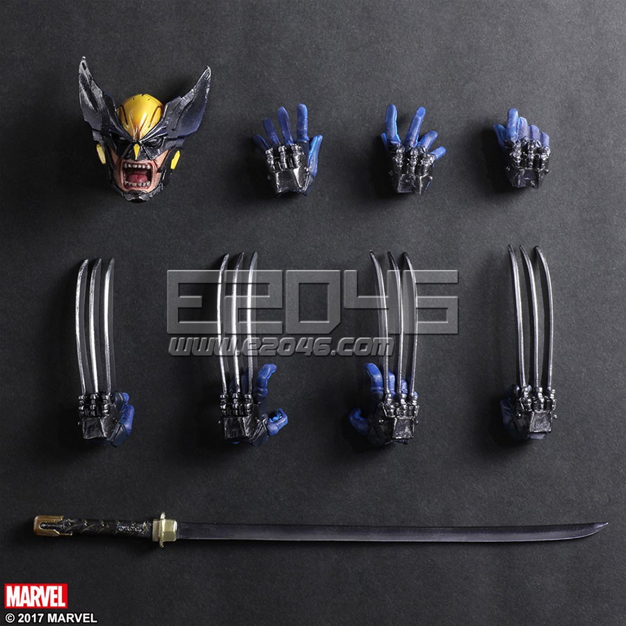 Kai Play Arts Woverine Marvel by SQUARE ENIX