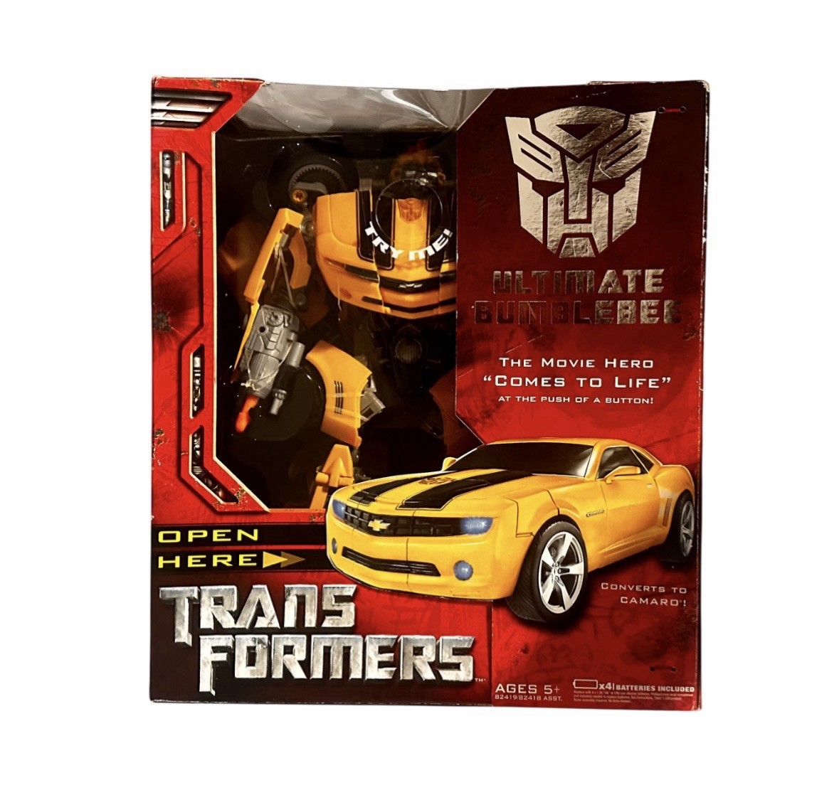 MISB Transformers Ultimate Bumblebee 2007 Movie Interactive Figure NEW