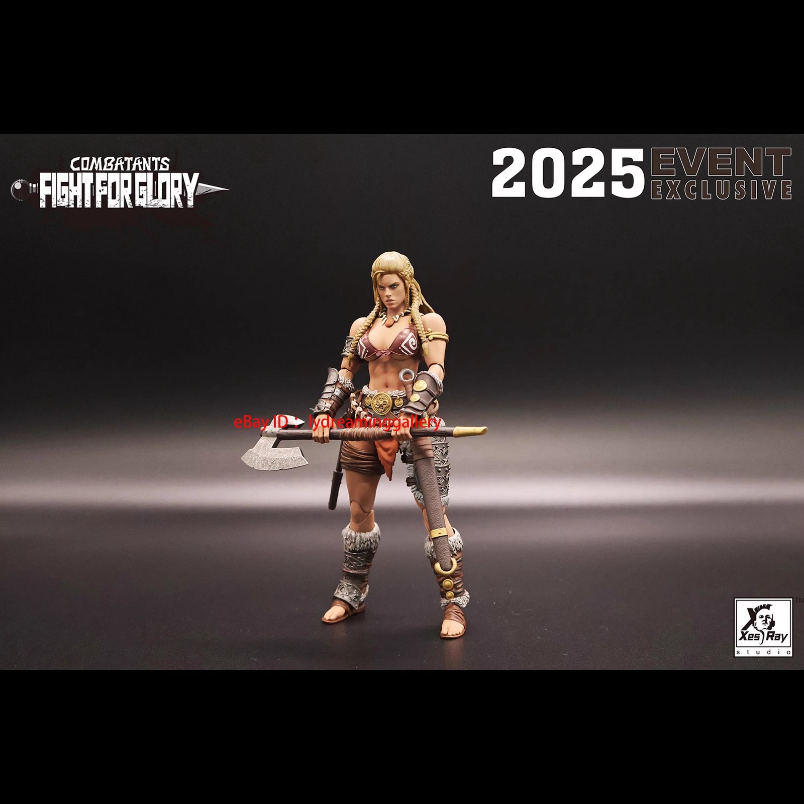 Xesray 2025WF Gladiator Glory GOLD HILDR 1/12 Limited Edition Action Figure