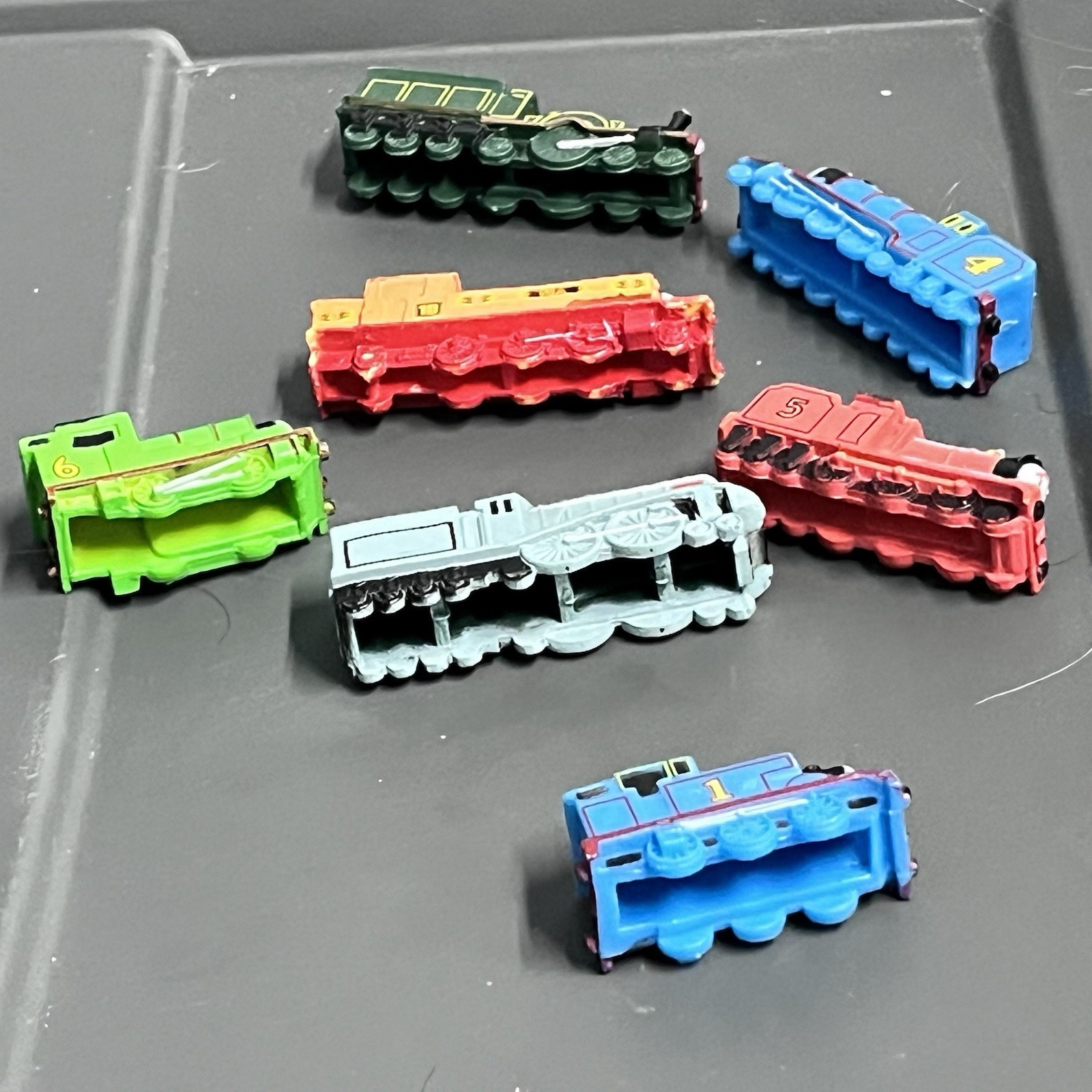 Thomas The Train Mini Figures PVC Tank Engine Vinyl Small Cake Topper Lot 7pc