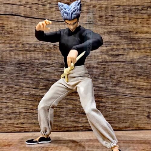 Custom 1/12 Scale One-Punch Man Garou Clothing for 6 Inch Action Figure