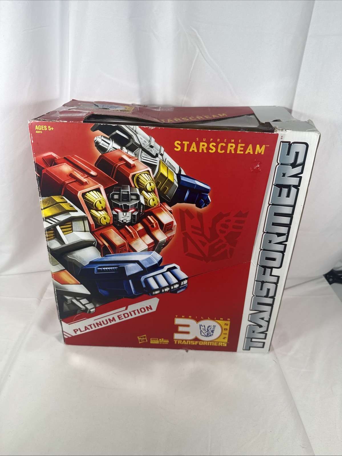 Hasbro Transformers Supreme Starscream Platinum Edition Year of the Horse 2014
