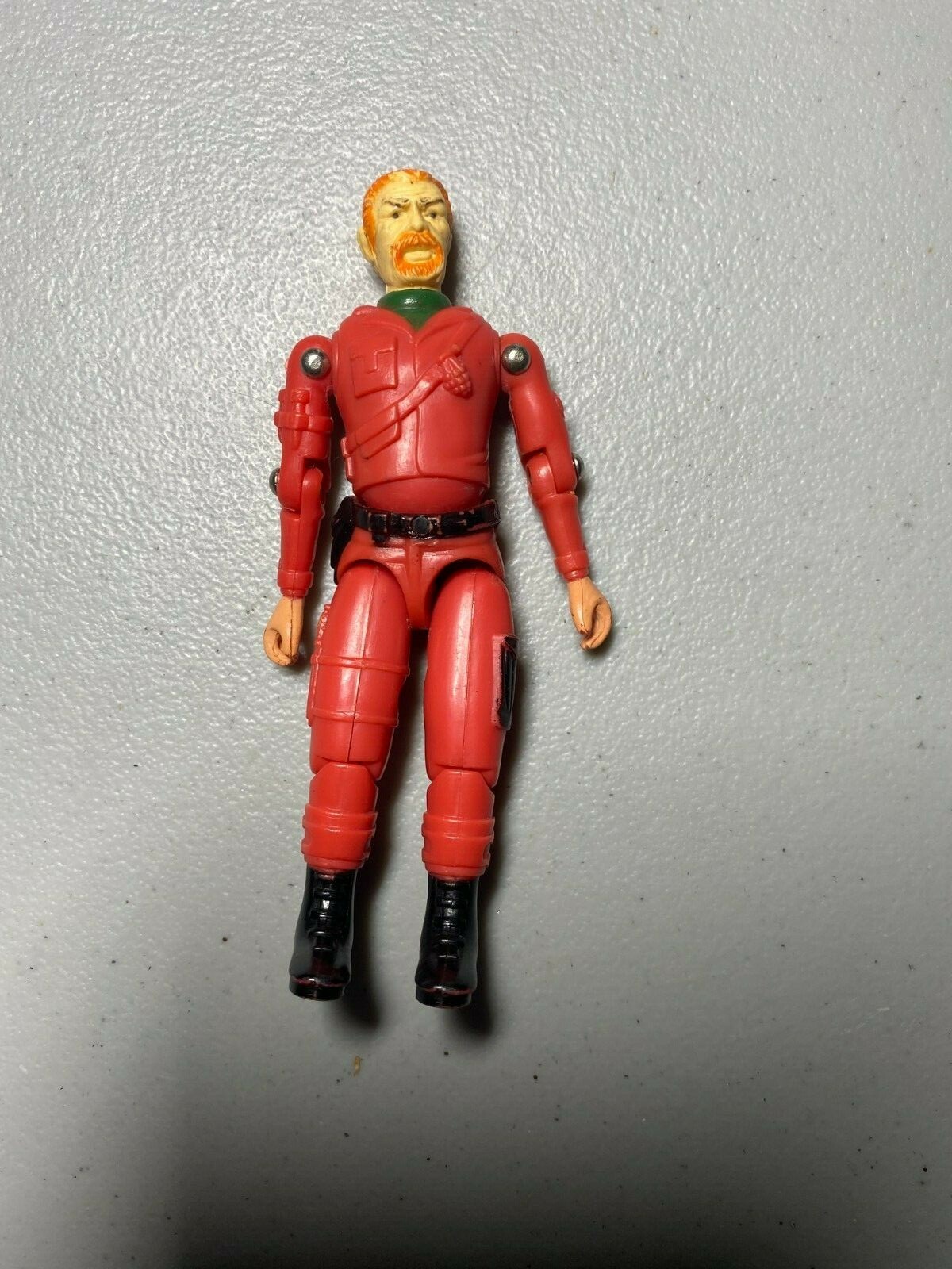 The Masher Red Variant Demon Ranger Vintage KO G.I. Joe 1987 Concept Figure