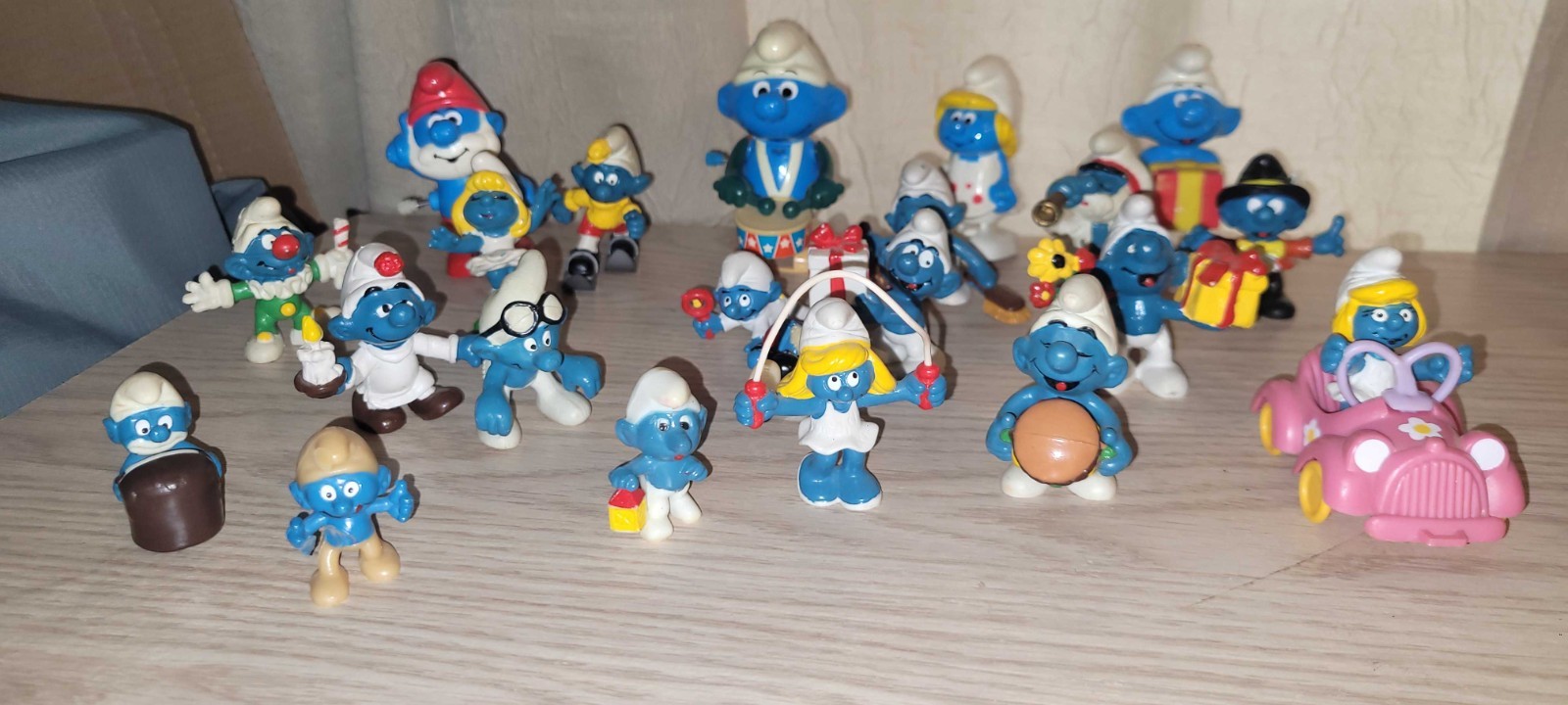 Vintage Smurfs PVC Figures Peyo Schleich