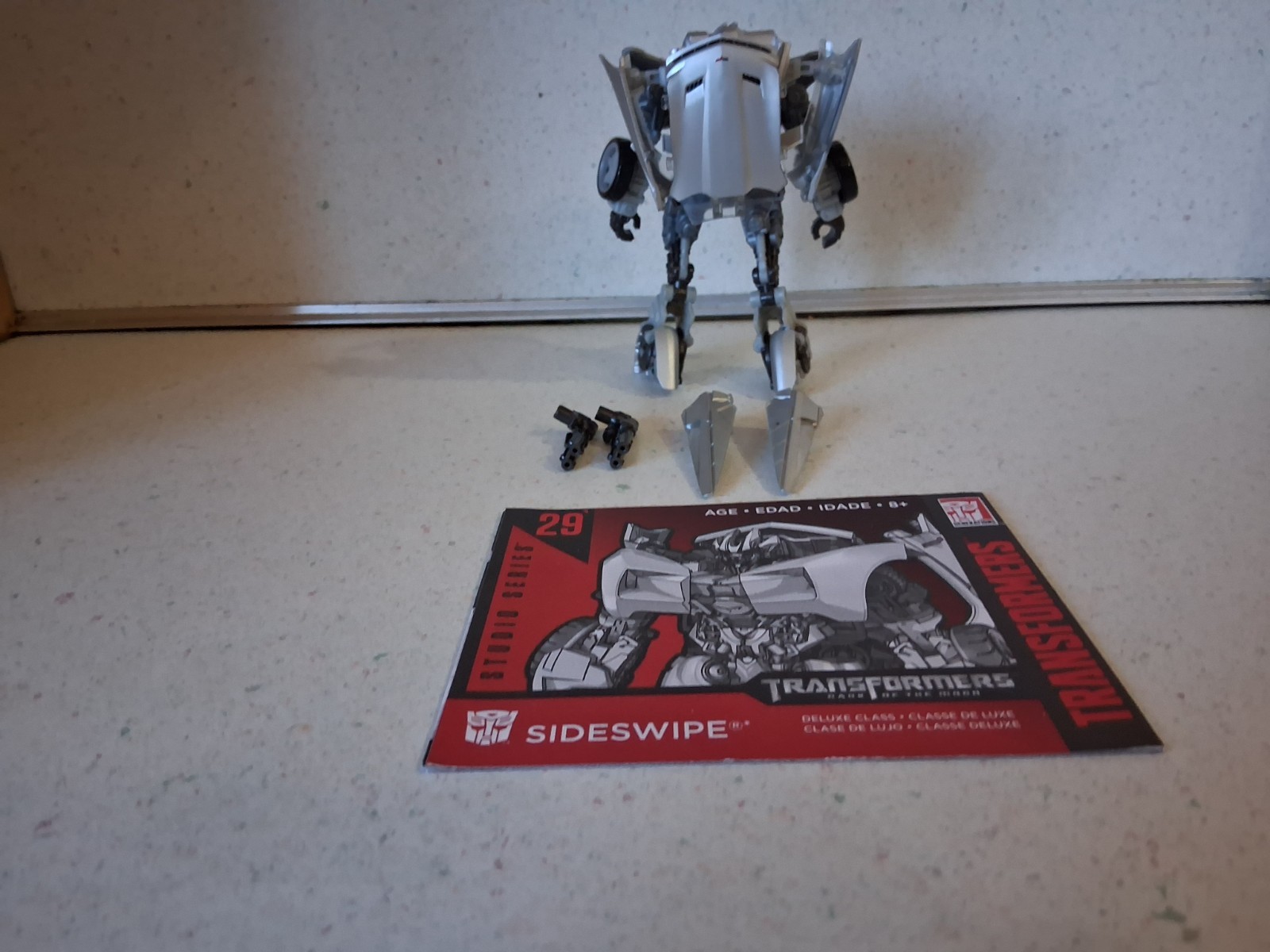 Transformers Studio Series 29 Deluxe Class DOTM Sideswipe Complete