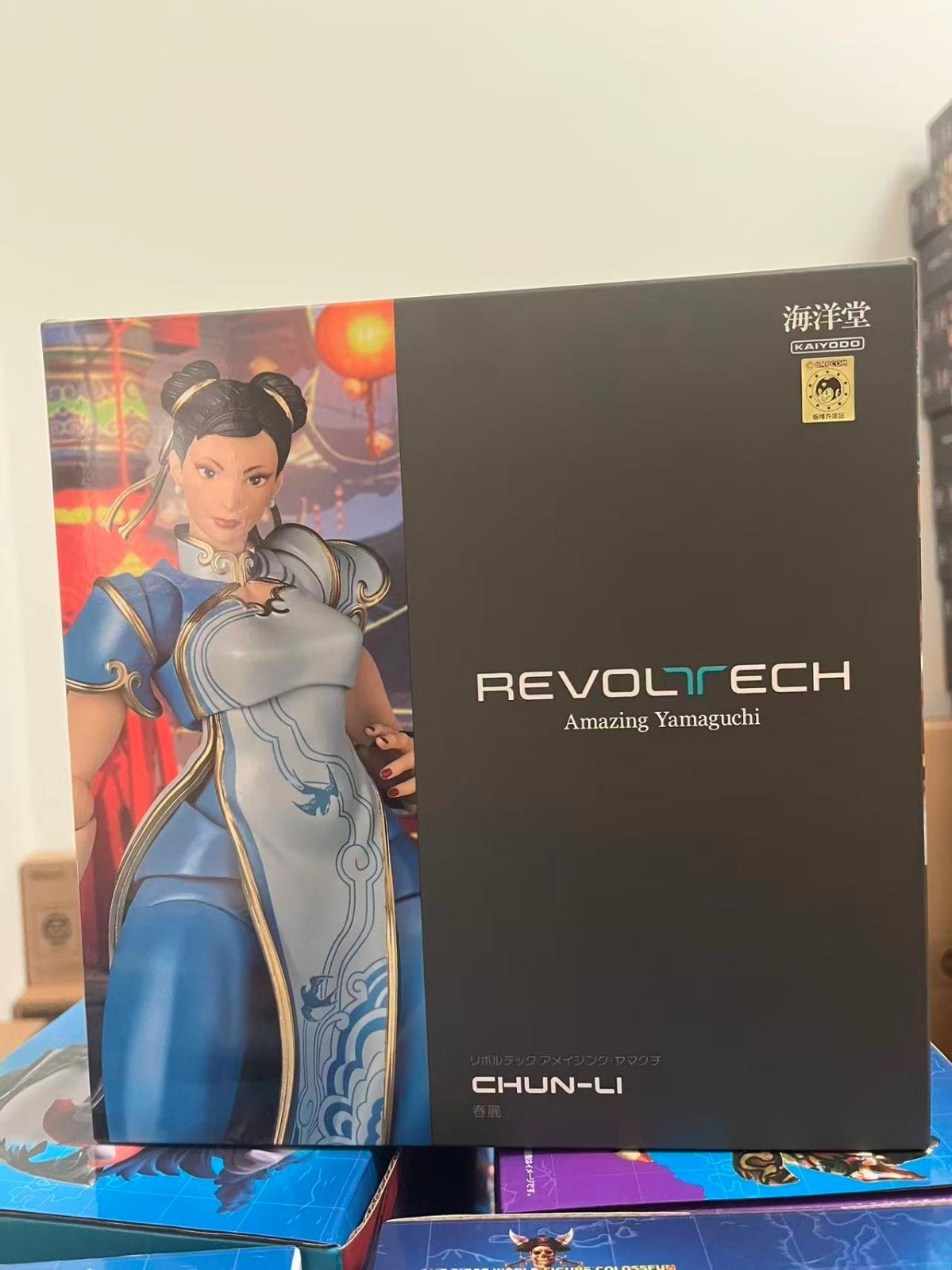Kaiyodo Revoltech Amazing Yamaguchi Chun-Li Action Figure No Bonus Parts New