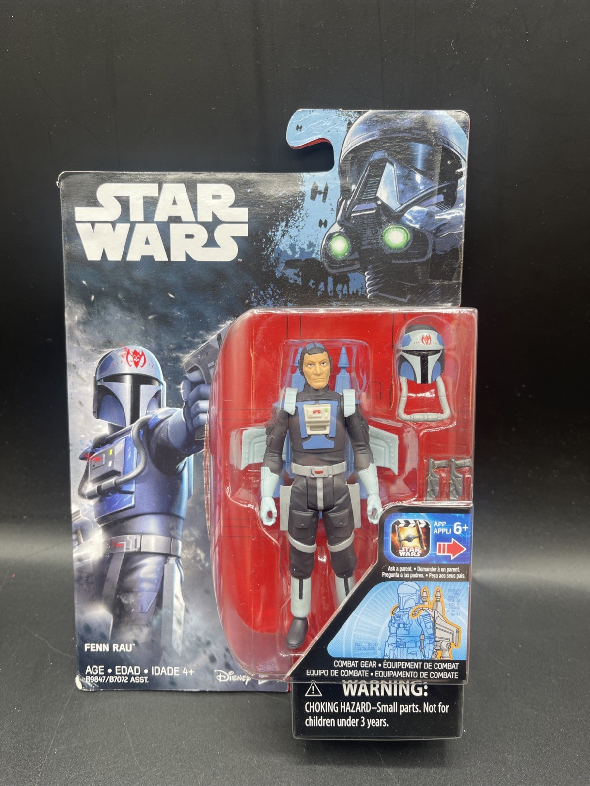 Star Wars Rebels Fenn Rau Action Figure Mandalorian Warrior NEW Sealed 2016