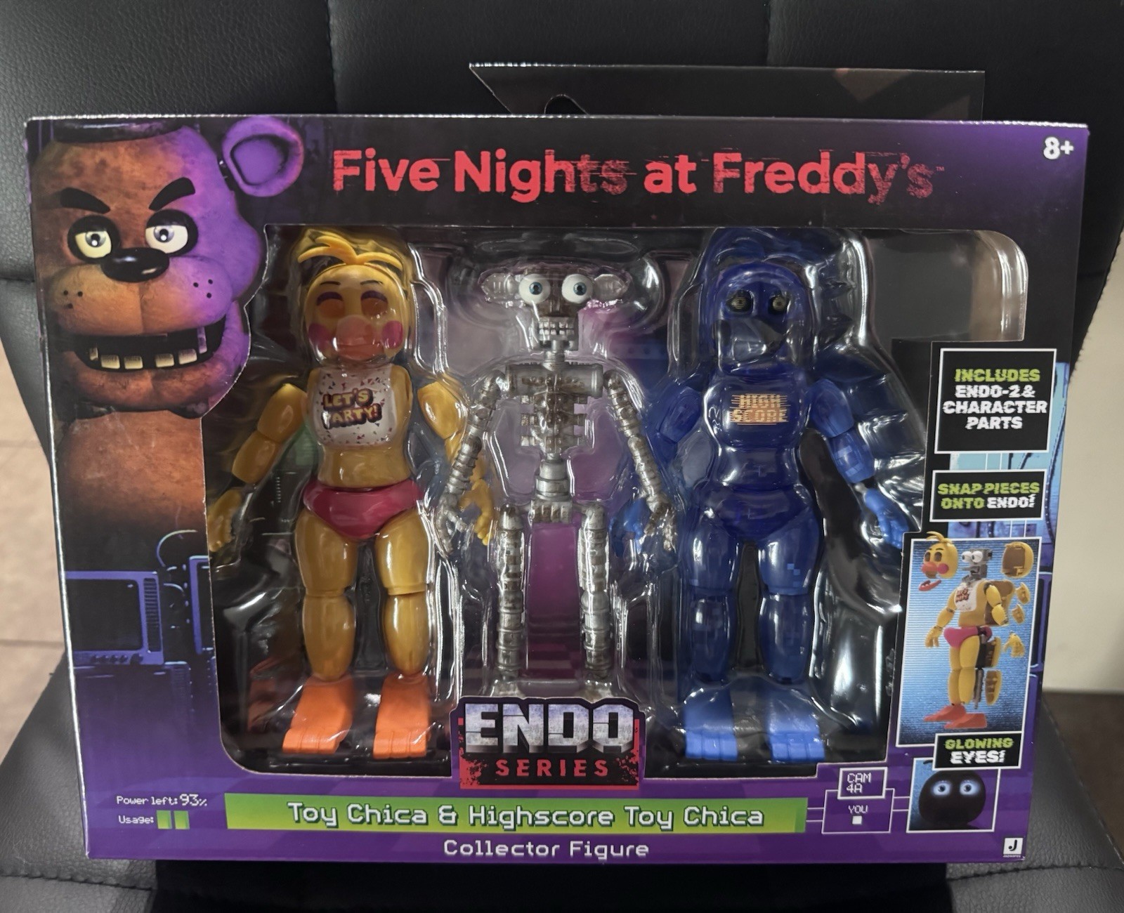 Five Nights at Freddy’s Endo Series 2 FULL SET Freddy Bonnie Chica Mangle FNAF