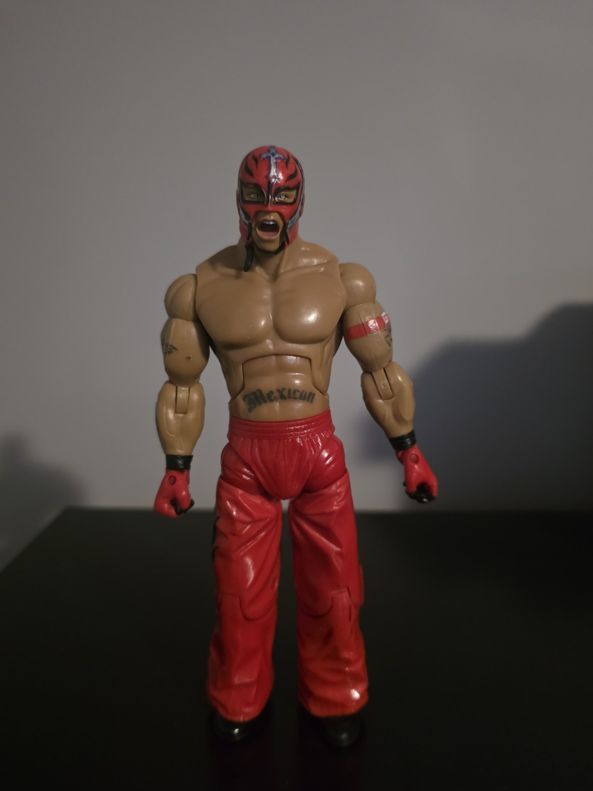 WWE Rey Mysterio Deluxe Aggression Red IN HAND SHIPS NOW
