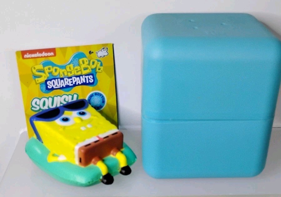 SpongeBob Squarepants Squish’ums Beachside Bullsitoy Foam Squishy Figure