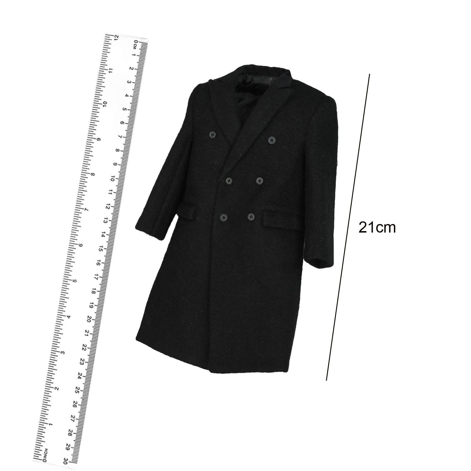 1:6 Scale Miniatures Outfits Trench Coat Cosplay Action figure Costume Fashion