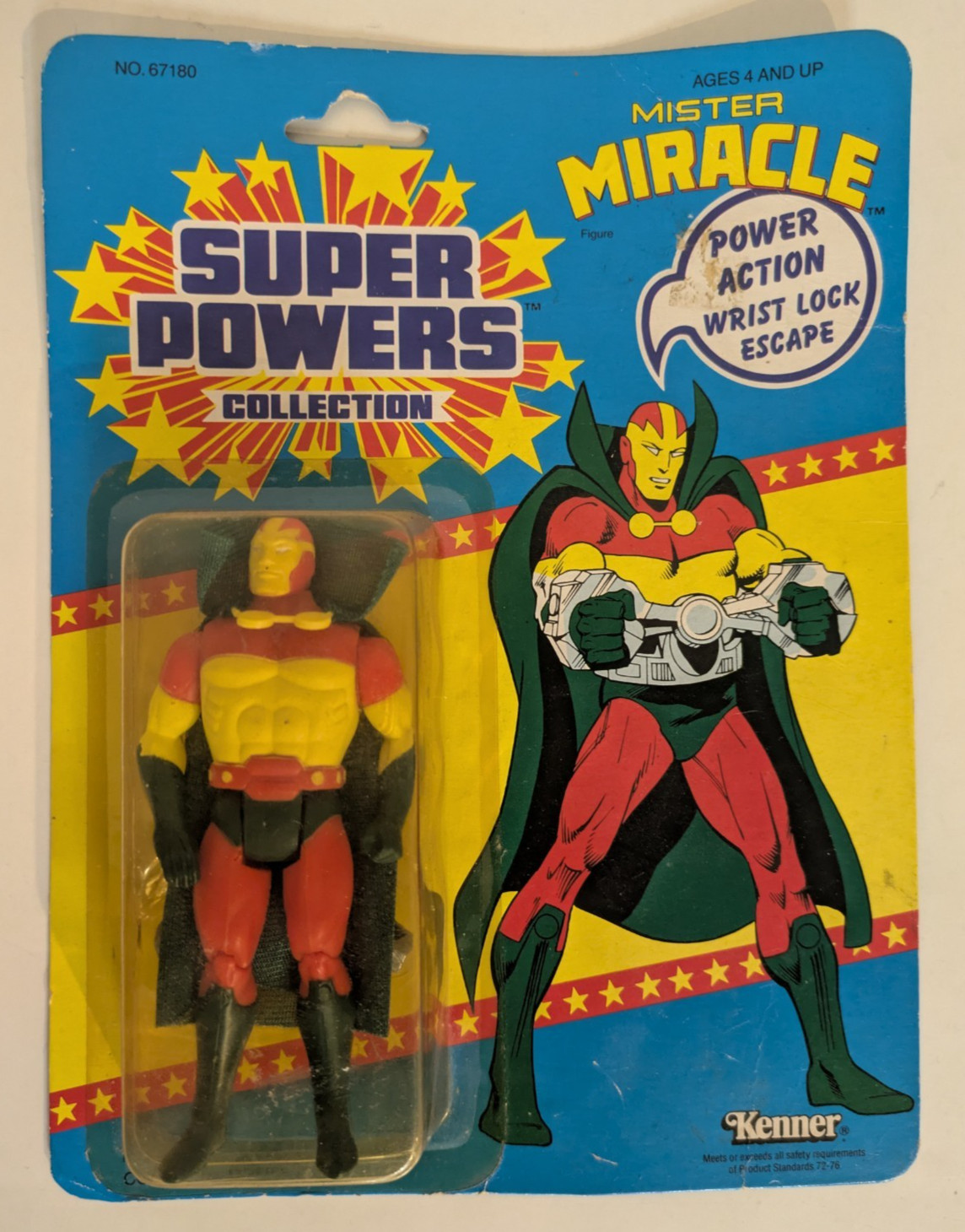 Mister Miracle Action Figure – Super Powers Collection (Kenner, 1984)