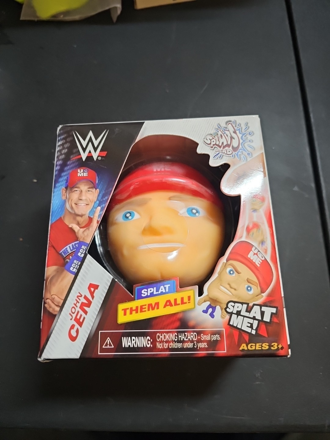 WWE Splat Heads 4″ John Cena Smash Pull & Stretch Figure 2025 Rare