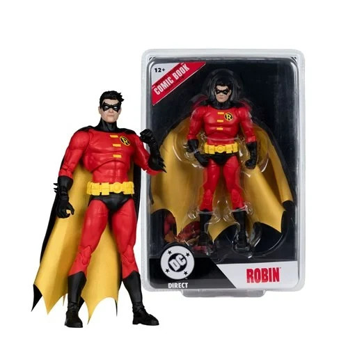 McFarlane DC Direct Page Punchers TIM DRAKE, ROBIN W/COMIC PRESALE ?SHIPS 5/11