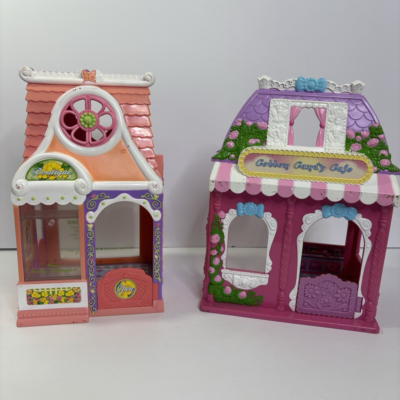 My Little Pony Lot Celebration Salon Boutique And Cotton Candy Cafe Playset
