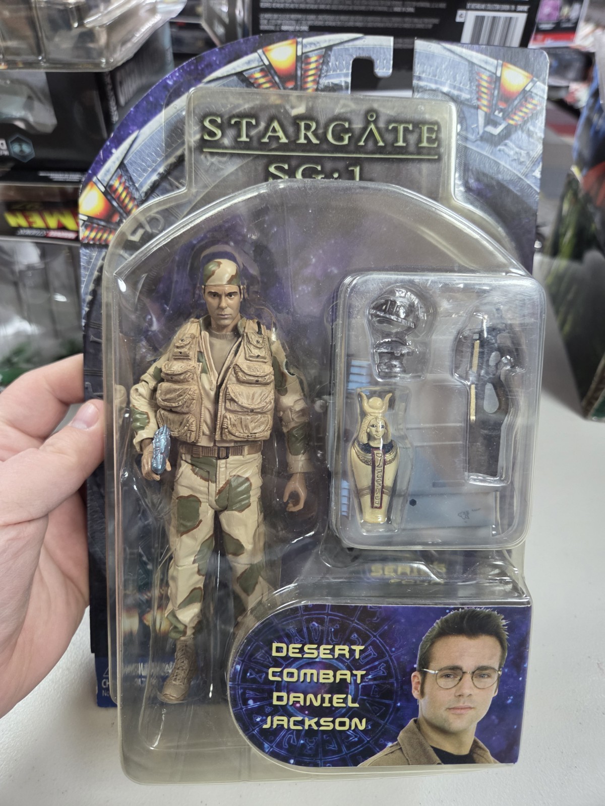 Stargate SG 1 Desert Combat Daniel Jackson Action Figure Diamond Select Sealed