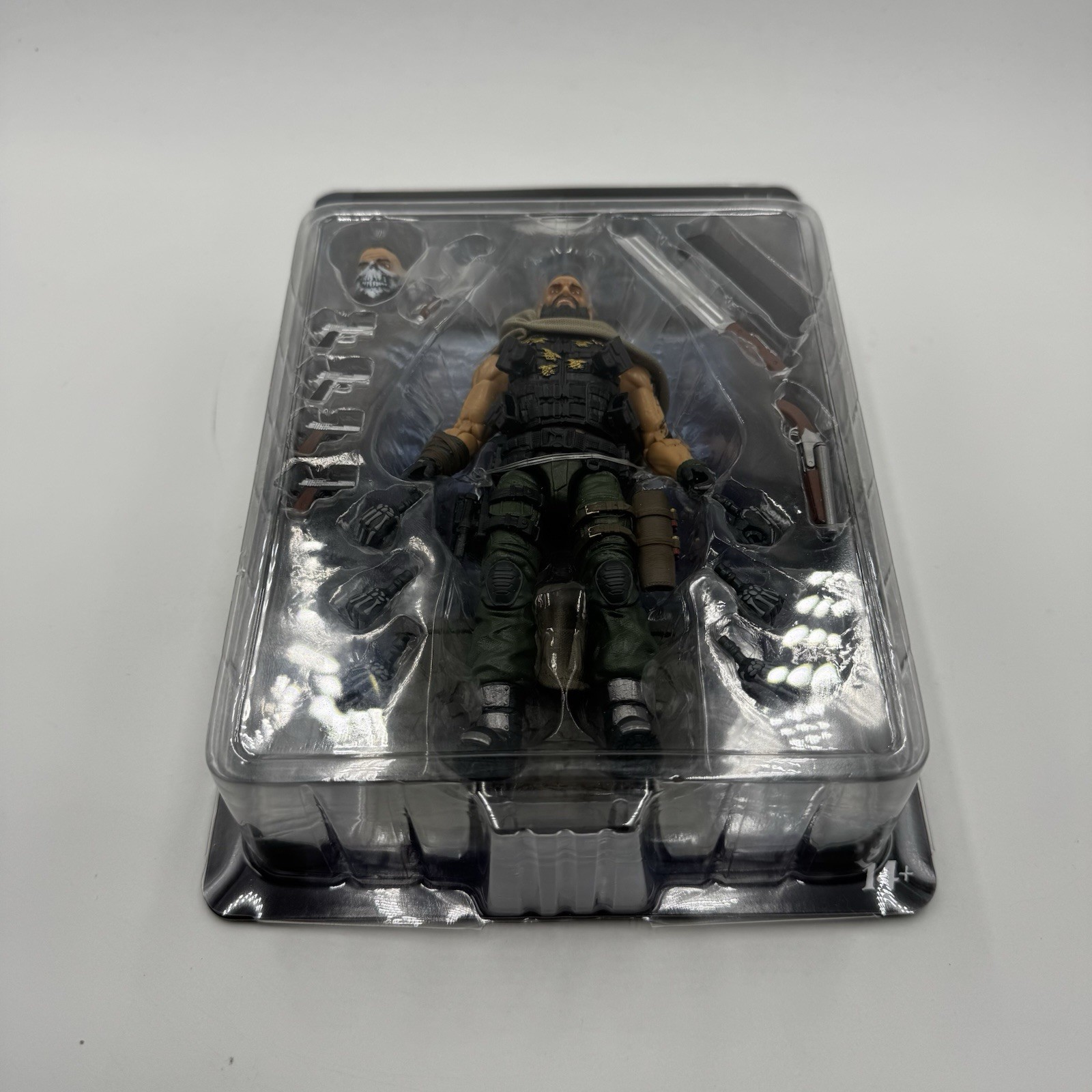 NEW VALAVERSE ACTION FORCE 1:12 THE BLACK BLACKBEARD PIRATE 6” FIGURE