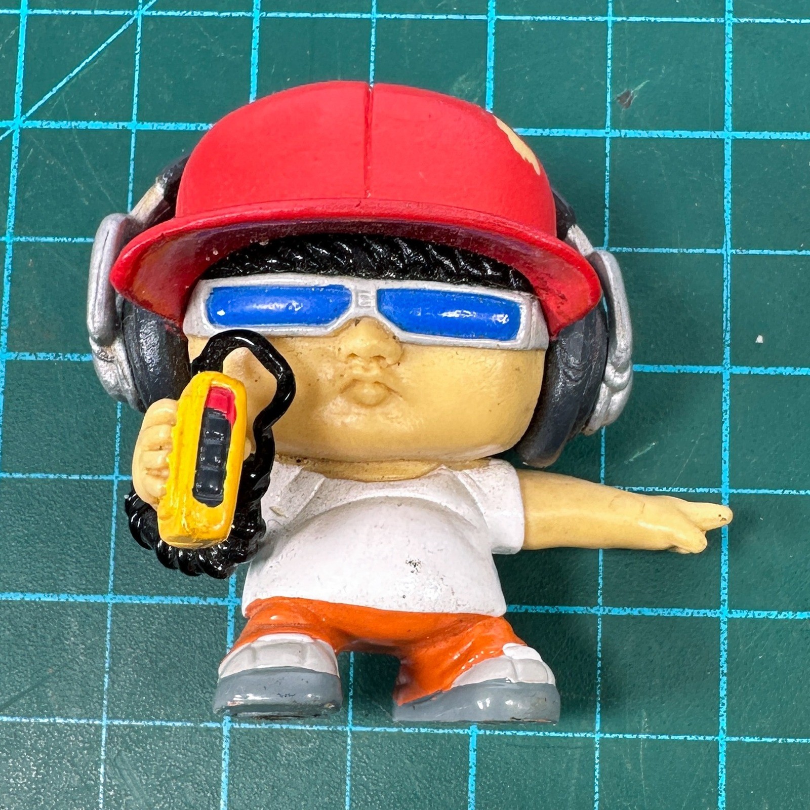 Vintage 2002 Tech Deck Dude MIXMASTER World Industries Stamp Variant Figure Rare