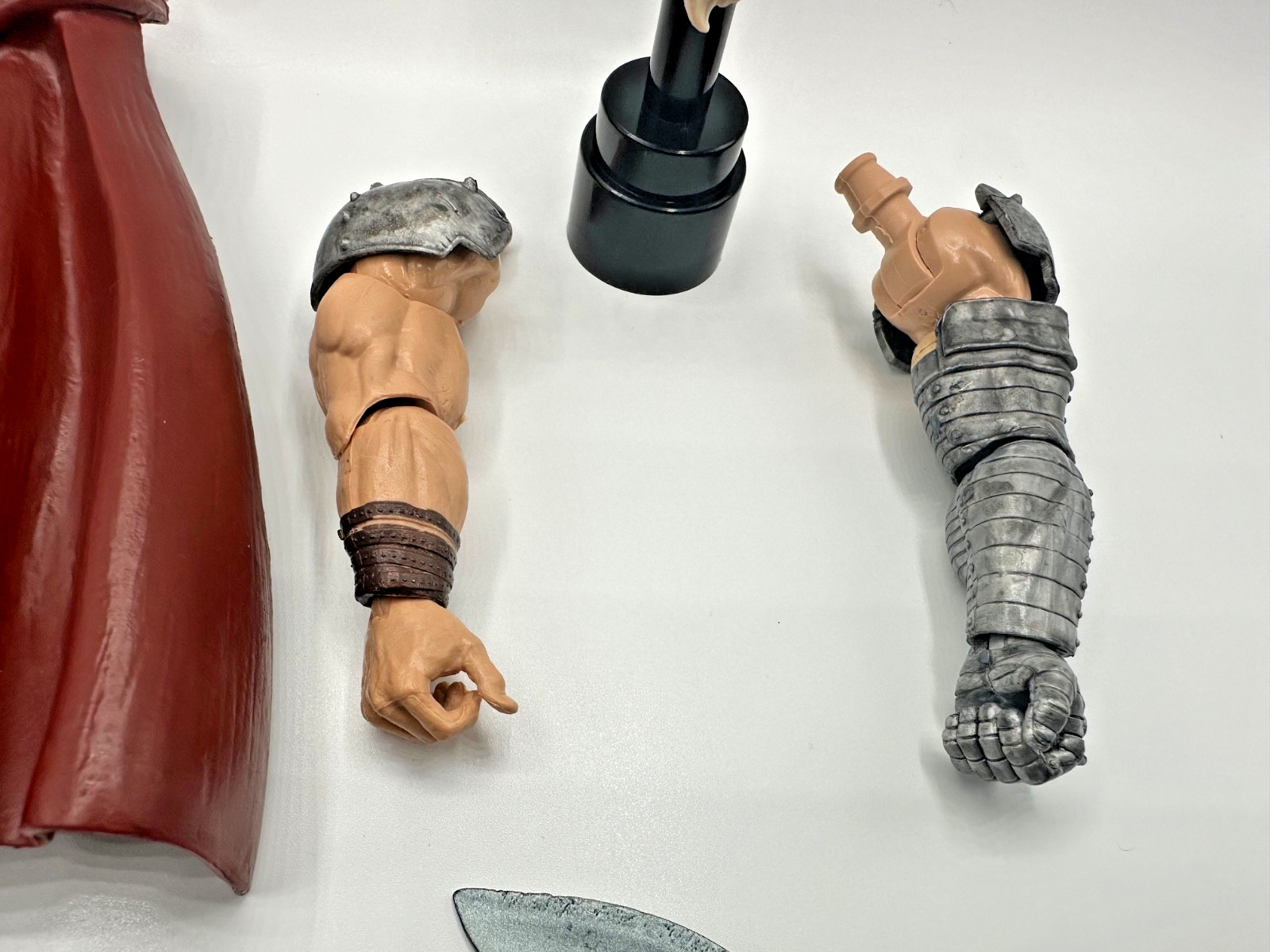 Marvel Legends Odin All-Father BAF Lot Head Cape Left + Right Arm Trident & Axe