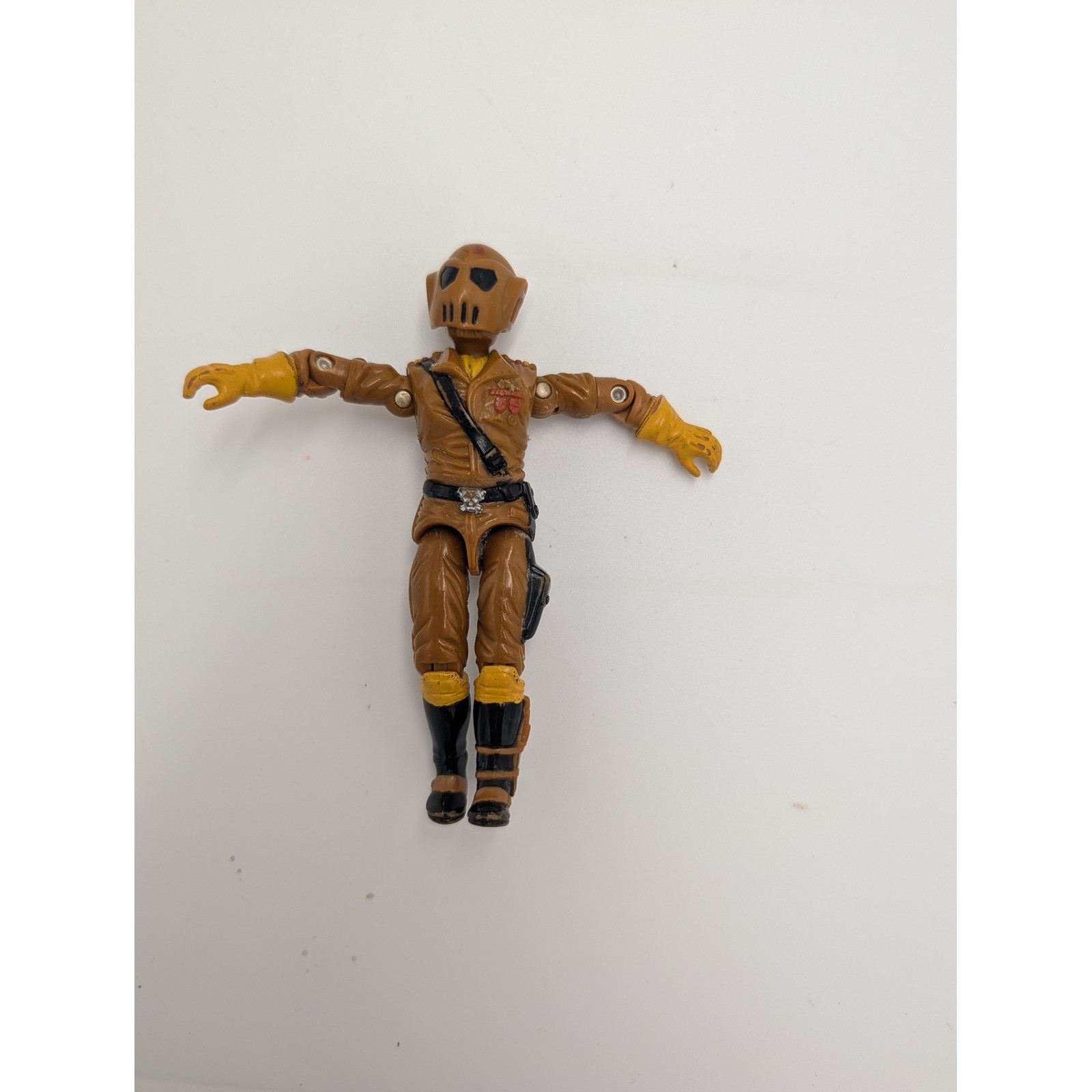 Vintage GI Joe Tiger Force Duke Action Figure 1988 Hasbro 3.75 Inch Tan Yellow