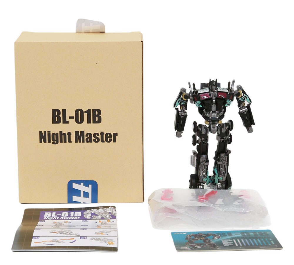 BaiLan Toys BL-01B OP. Black Version Nemesis Prime movie Alloy Action Figure