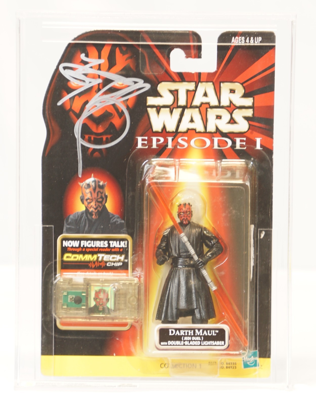 Ray Park Autographed Darth Maul 1998 Star Wars Episode 1 Figure CAS 75 JSA