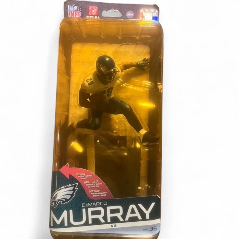 NFL Rare White Jersey DeMarco Murray Philadelphia Eagles McFarlane action figure
