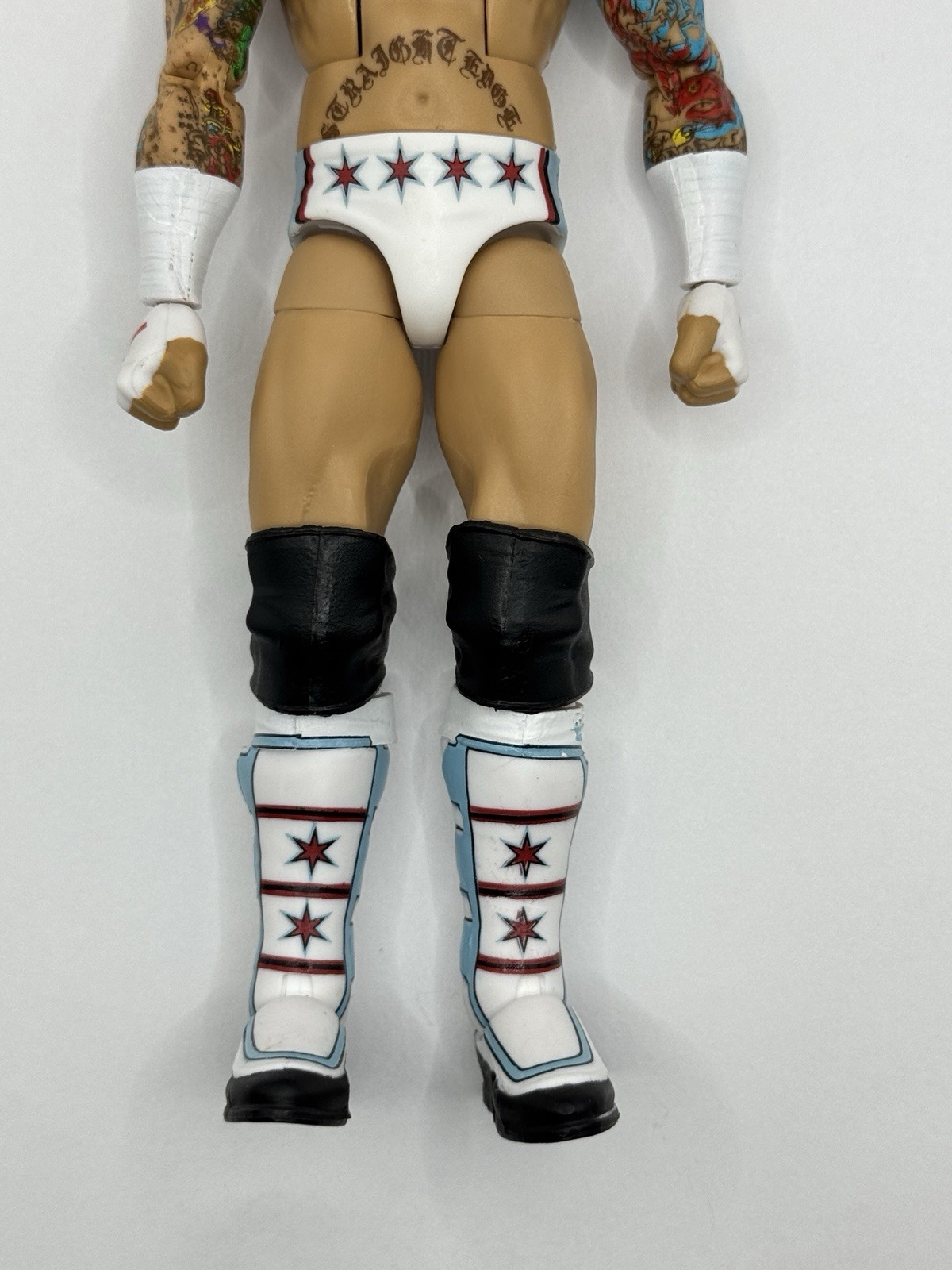 WWE Elite Series 121 – CM Punk Complete Body Fodder Mattel READ 1/12 Scale