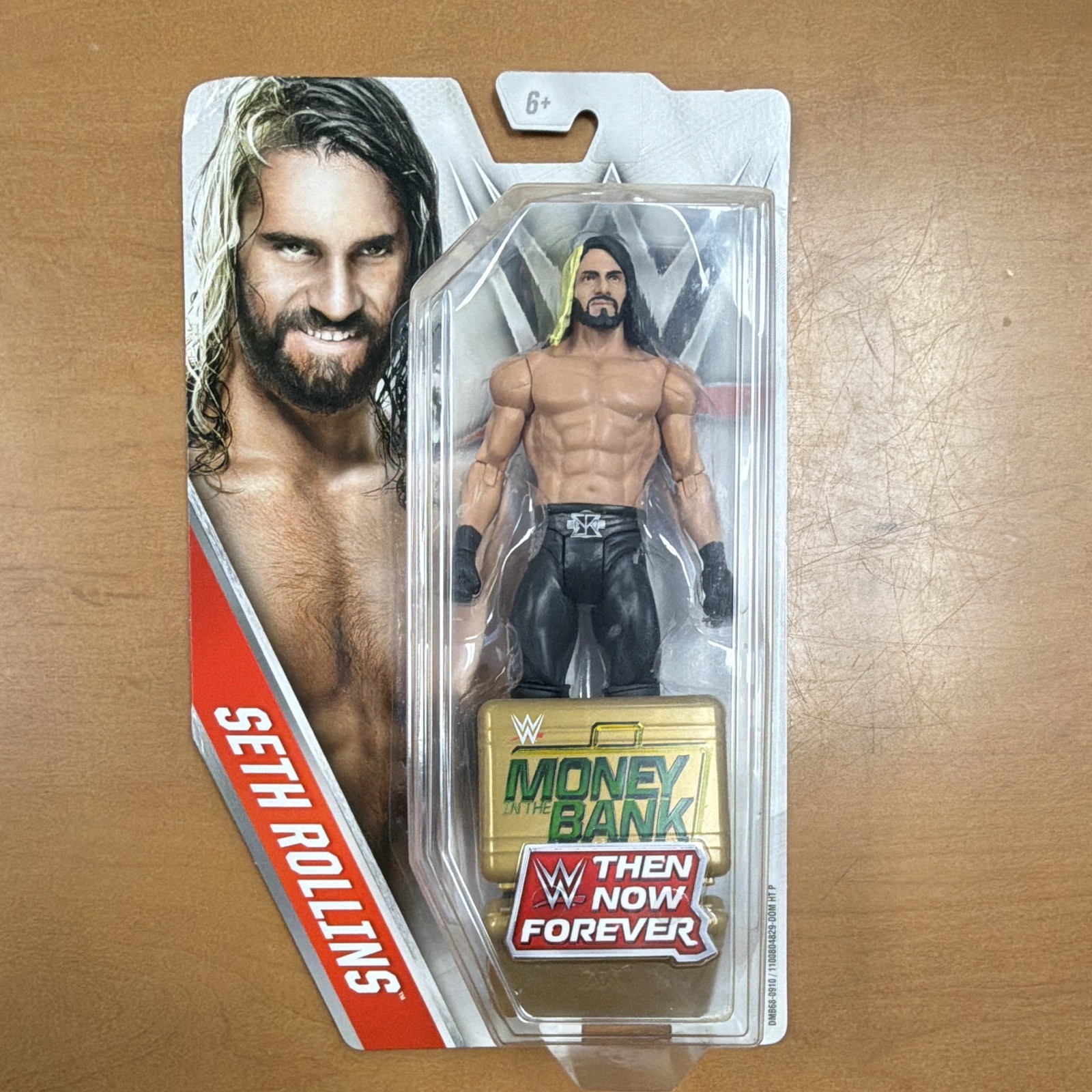 WWE Seth Rollins Then Now Forever Action Figure w/ Briefcase 2015 Ages 6+