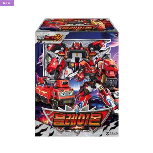 [NO BOX] Authentic Metal Cardbot W Blaion Transforming Robot Toy SAMG New