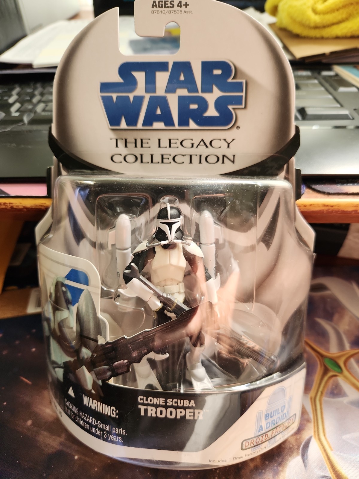 Hasbro Star Wars Legacy Collection BD10 Clone Scuba Trooper Figure 2008 NIP
