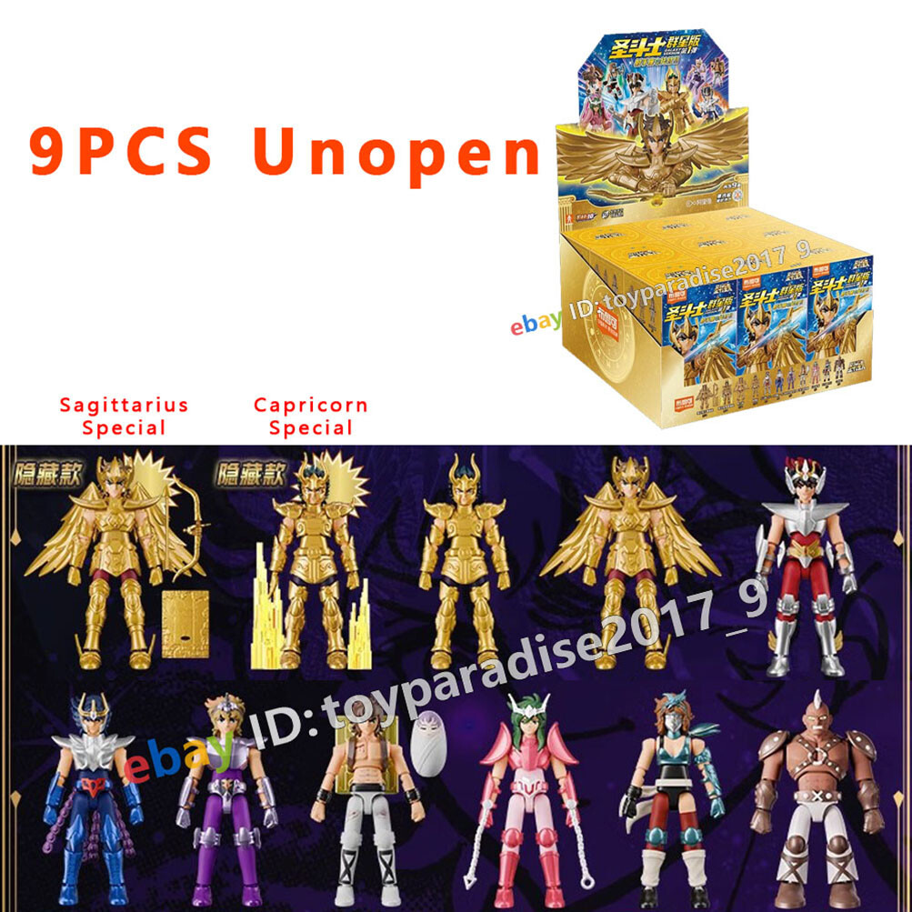 Saint Seiya Sagittarius Aiolos 4″ Action Figure Model Kit Blind Box Toy