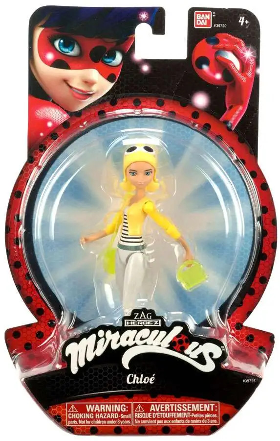 ZAG Heroez Miraculous Chloe 5.5 inch / 14 cm Bandai Action Doll NEW 2015