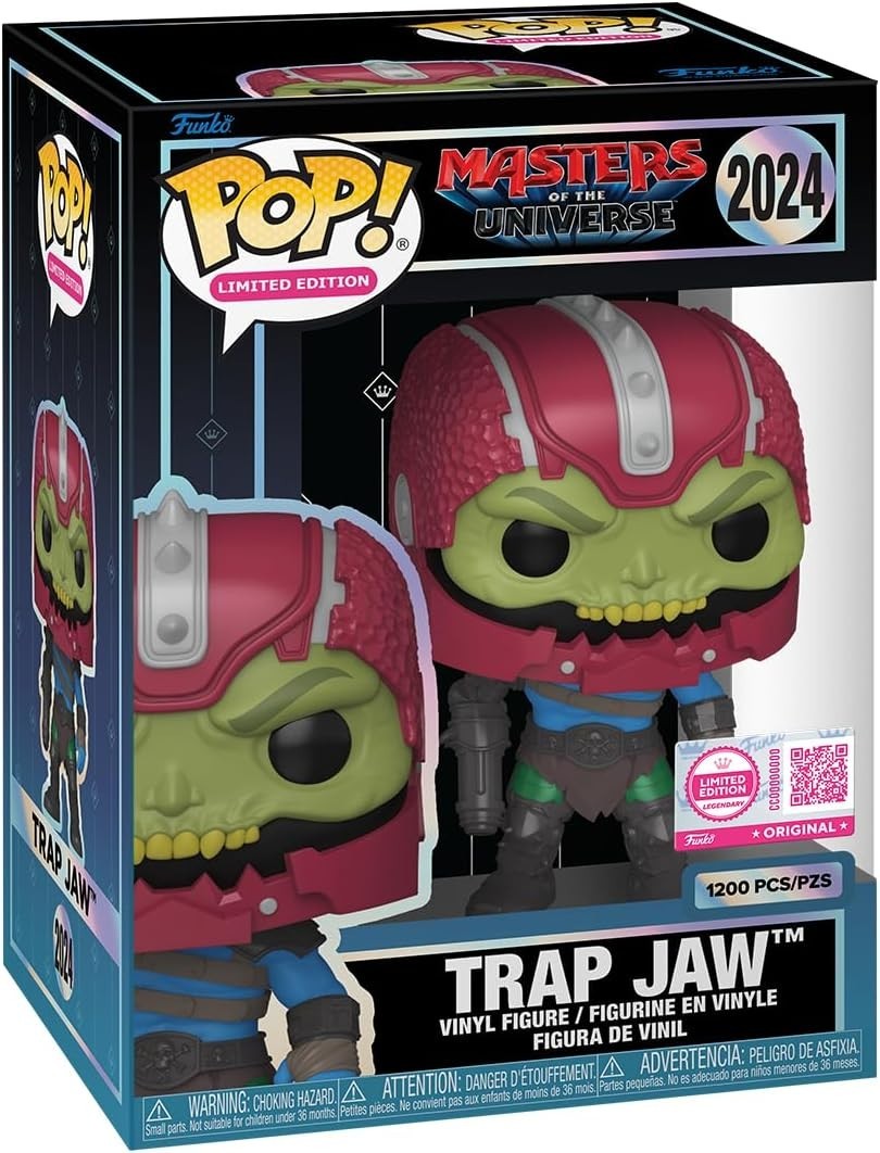 Funko Pop! 2024 Masters of the Universe Trap Jaw LEGENDARY LE /1200 IN HAND