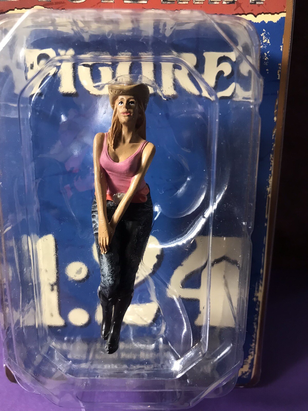 AMERICAN DIORAMAS THE WESTERN STYLE VII GIRL 1/24 SCALE FIGURE