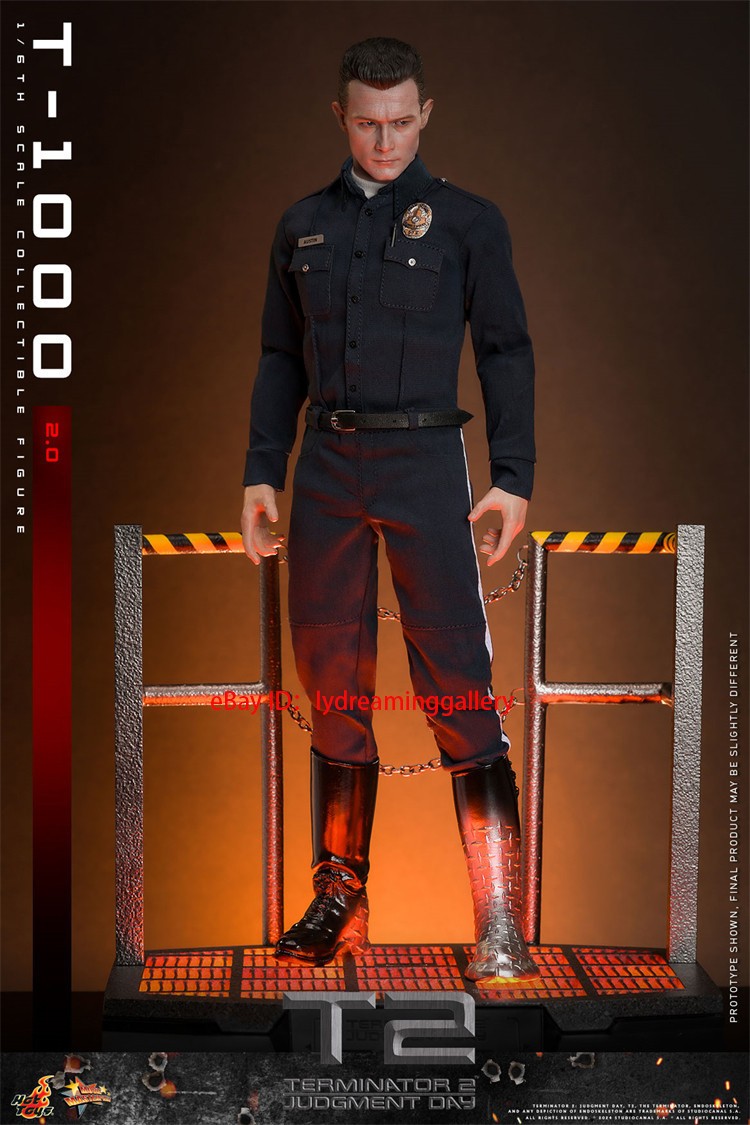 Hot Toys MMS774 Terminator 2：Judgment Day T-1000 2.0 1/6 Limited Action Figure