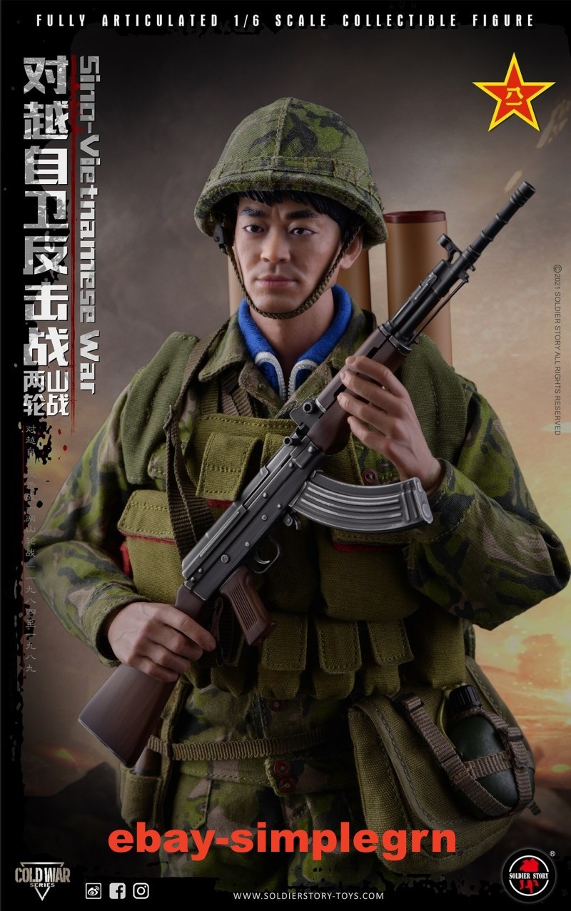 SoldierStory 1/6 SS123 Sino-Vietnamese War Action Figure In Stock