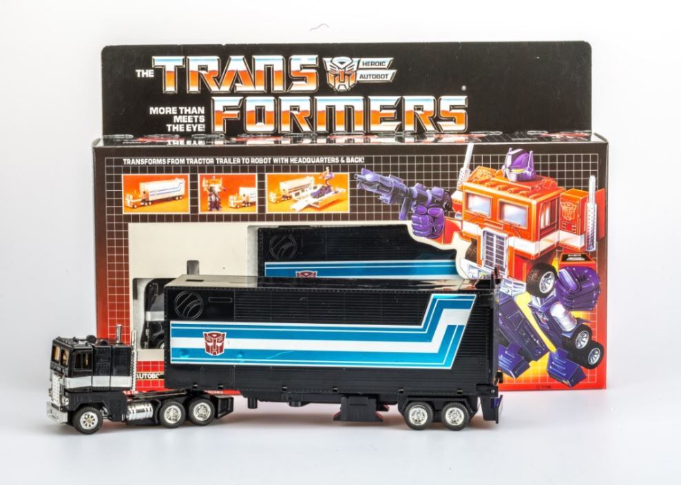 Transform G1 Optimus prime complete Red/Black/White/Bright/Clear/Golden MISB