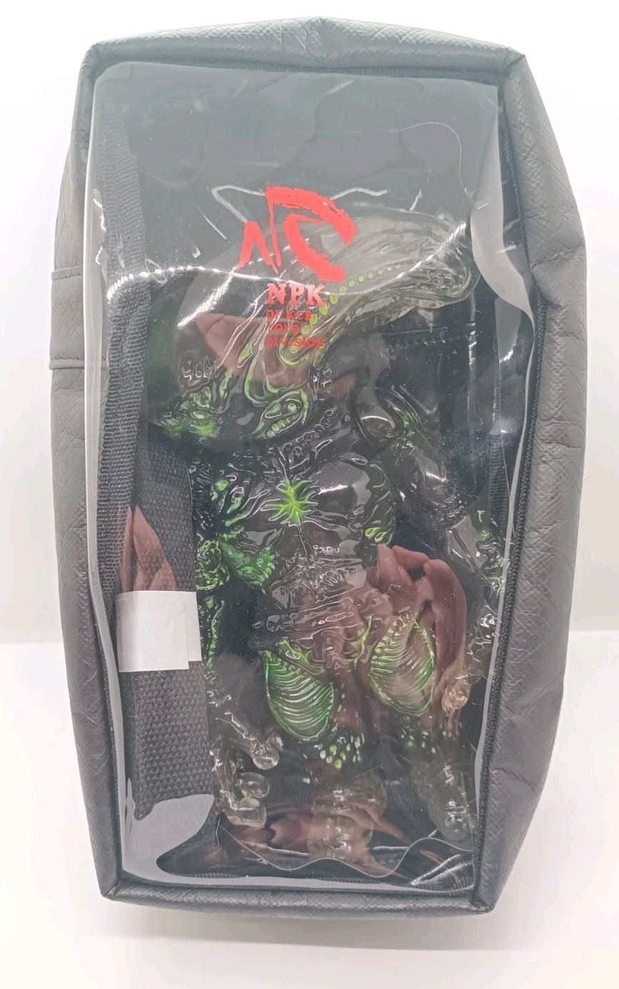 NARK PAGAN KILLER NPK LIBIDO ECHO Alien Green Transparent Sofubi Vinyl *Loose*