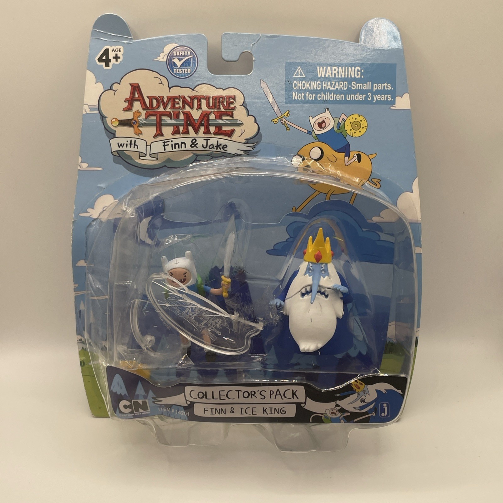 Adventure Time Collector’s Pack Finn & Ice King 2″ Mini Figures 2-Pack Read Desc