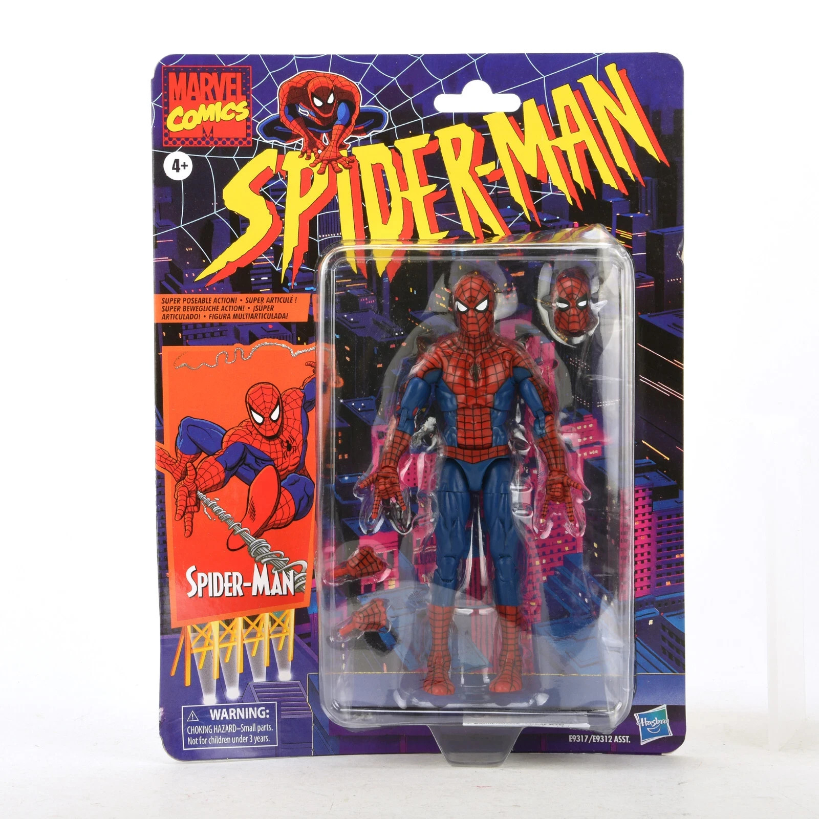Hasbro Marvel Legends Retro Collection Spiderman 6 inch Action Figure – 6421089