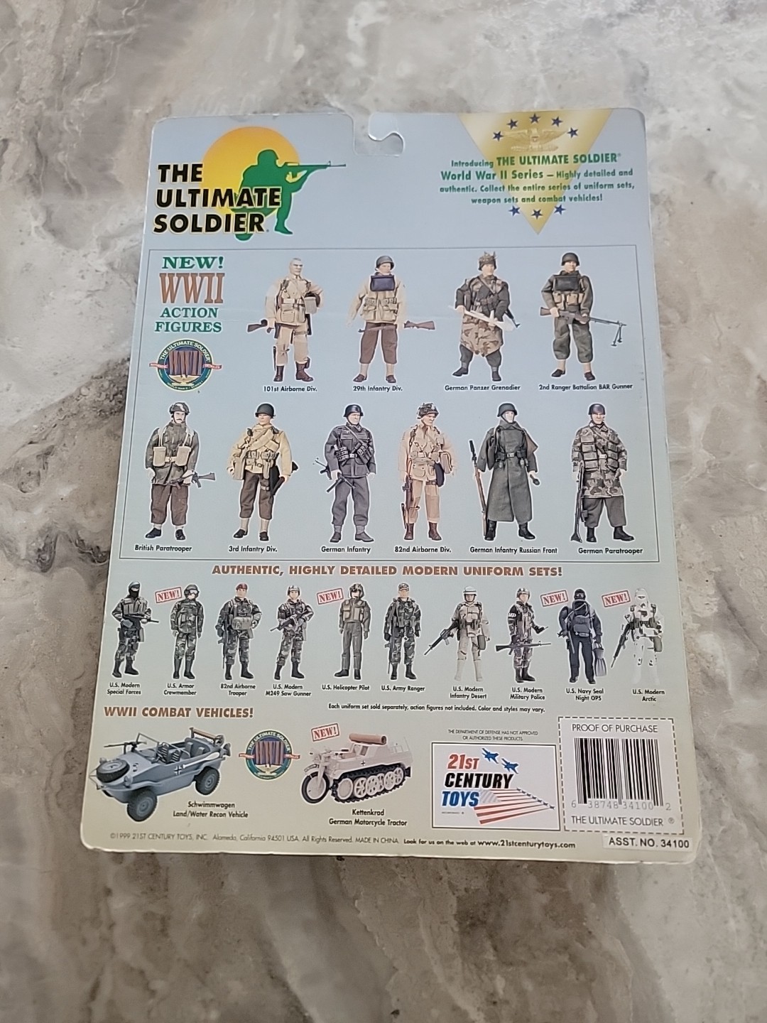 Ultimate Soldier German Infantry Eastern Front Pack 1999 Ages 5 And Up New