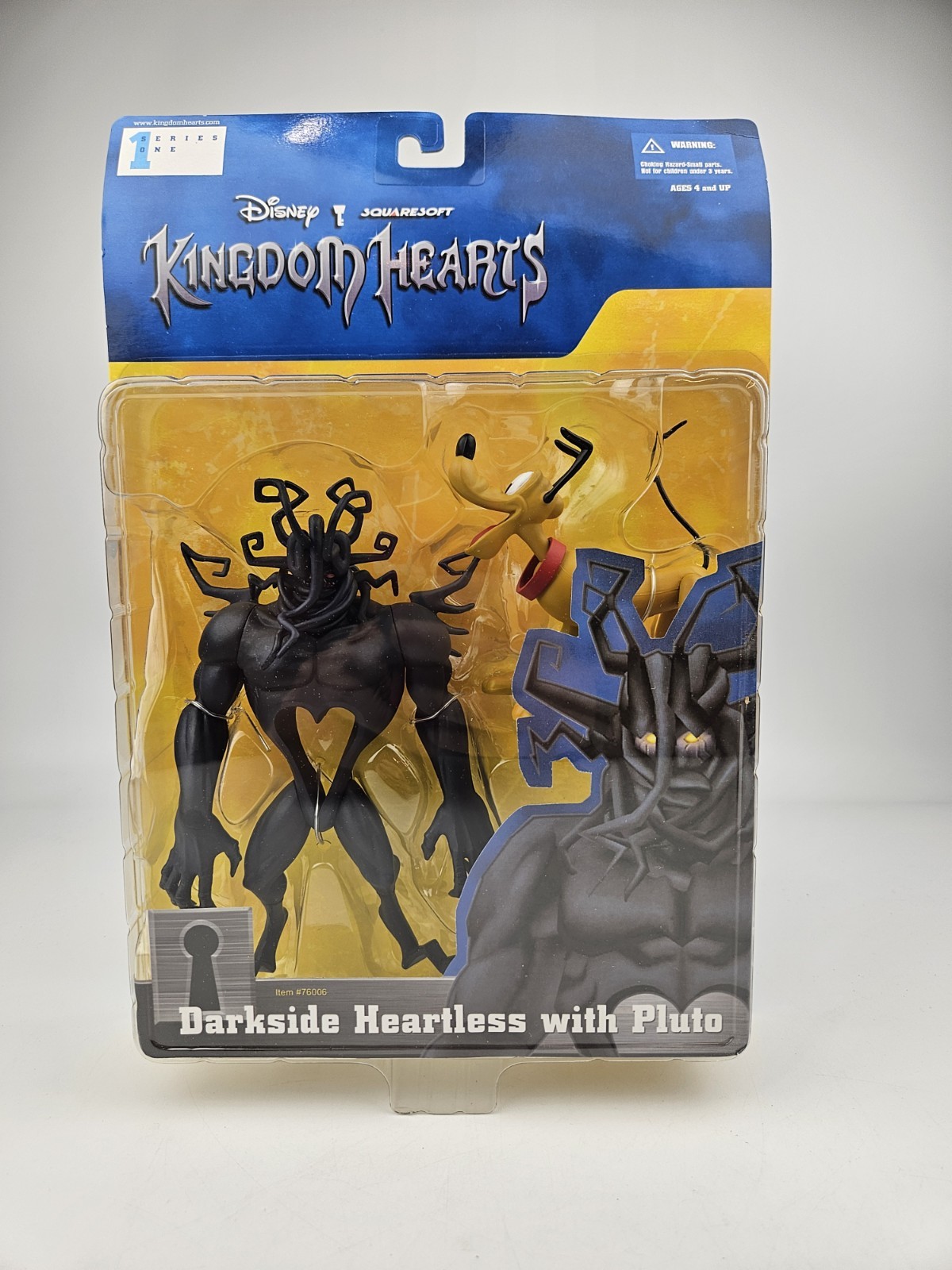 Kingdom Hearts Darkside Heartless Pluto Figures Disney Squaresoft Series 1