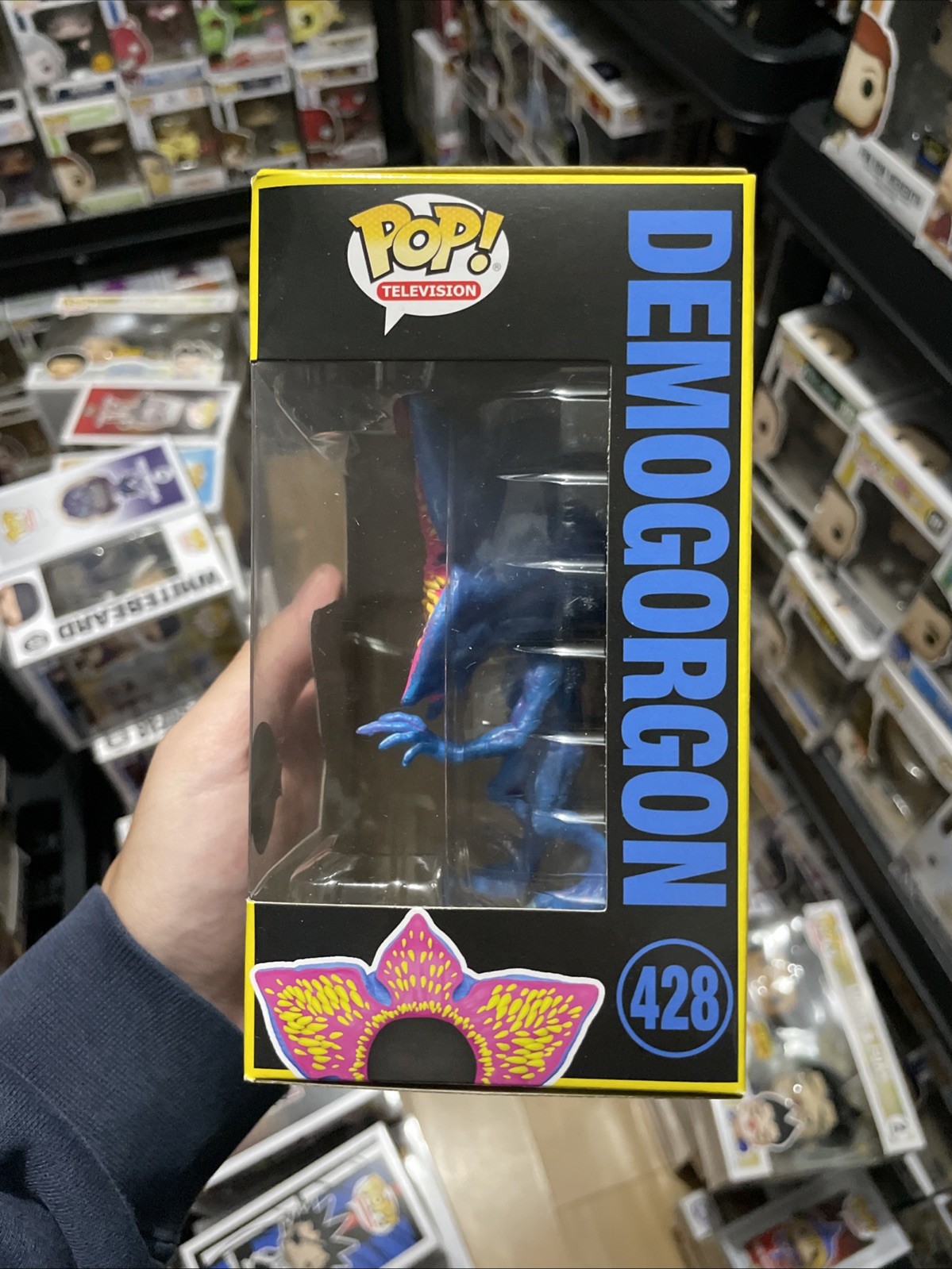 🔒 Stranger Things – Demogorgon Pop! Vinyl Blacklight Special 428