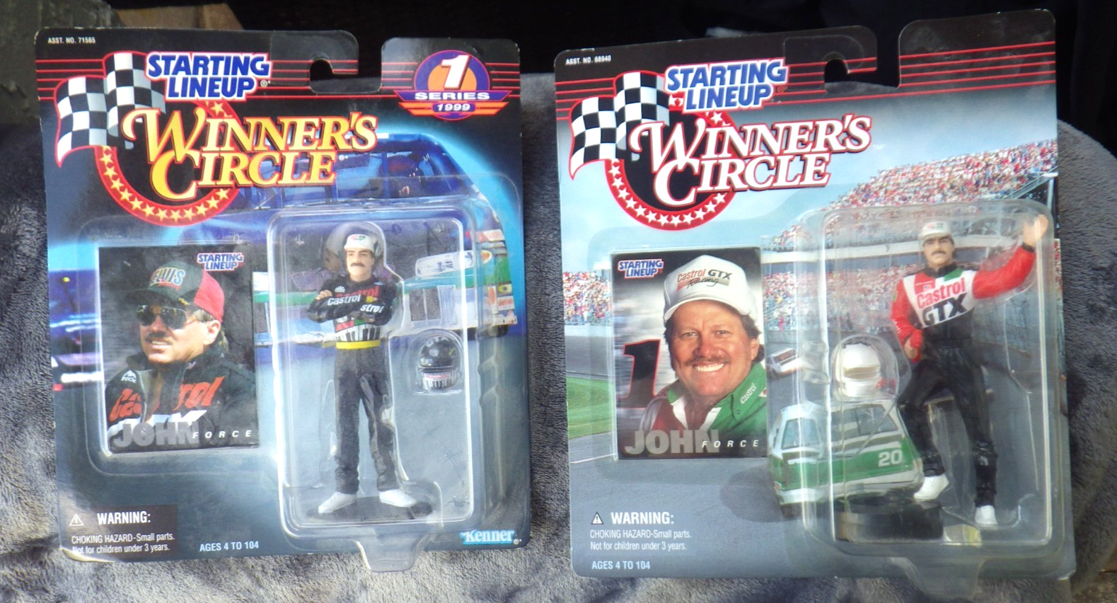 Vintage 1997 John Force, NHRA Winner’s Circle, Winner’s Circle Lot of 2 Sealed