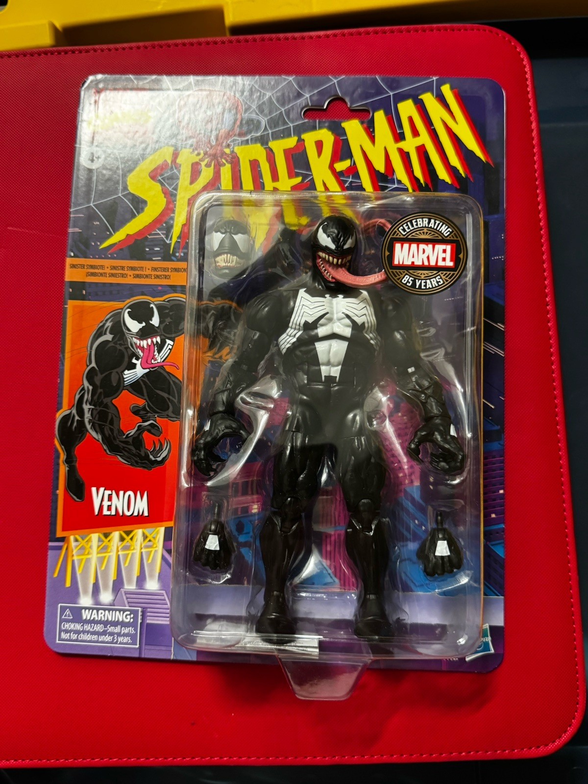 Marvel Legends 85th Anniversary Retro Venom Action Figure Walmart Exclusive New
