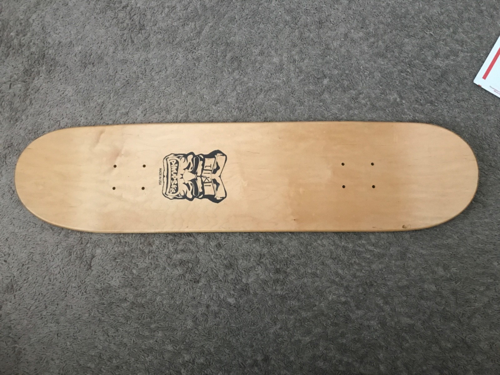 PinUp Sk8 Tiki Decks RARE AUTOGRAPHED SIGNED SKATEBOARD DECK CEE CEE RYDER.