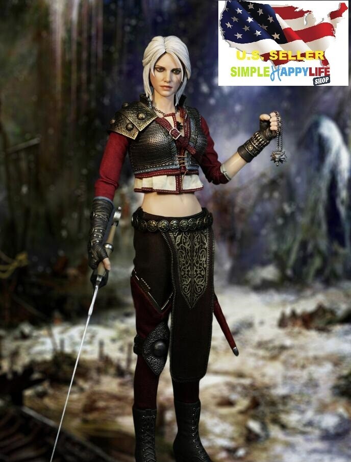 1/6 Ciri witcher Female 12″ Figure Lady of Space and Time J-002 toys Hot ❶USA❶