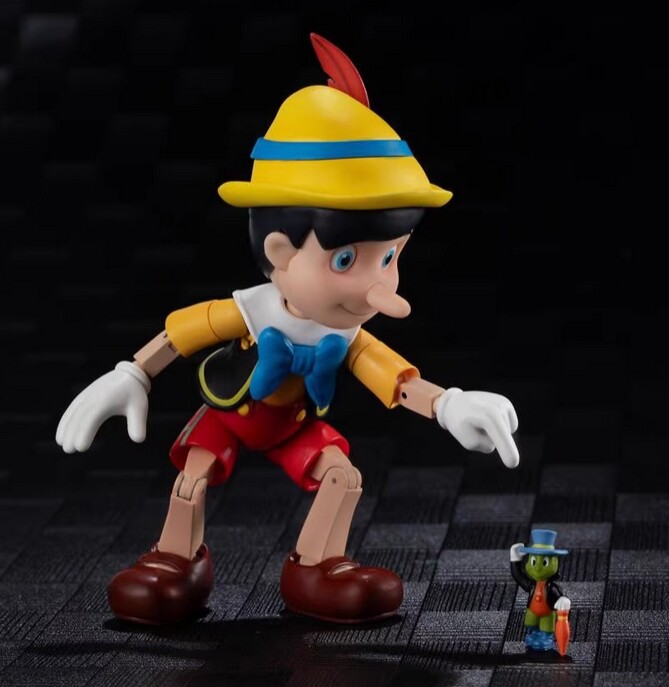 Dsm Pinocchio Cute Puppet 13cm/5.1In 1/12 Scale Action Figure Deaigner Toy Gift